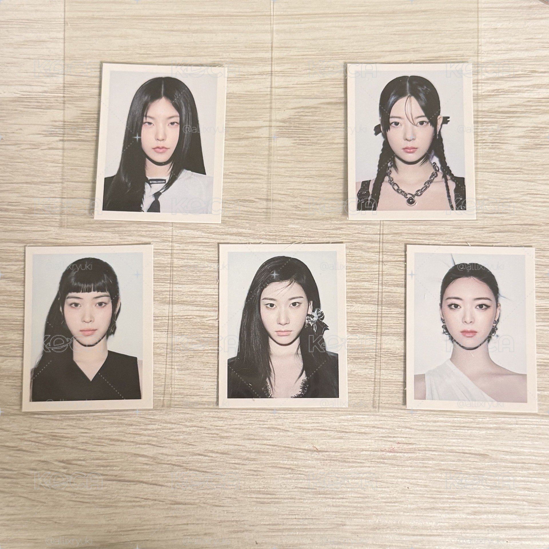 ITZY證件照組