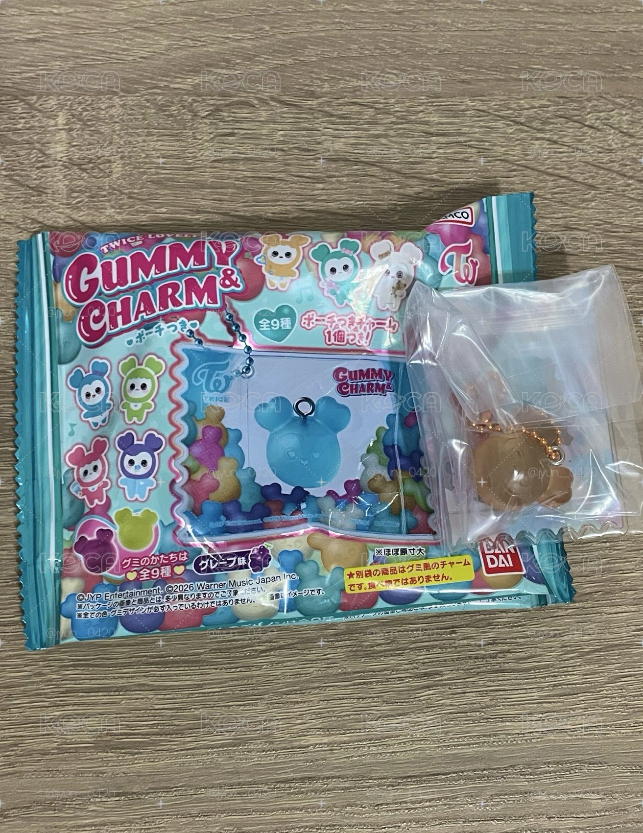 萬代食玩軟糖+志效吊飾