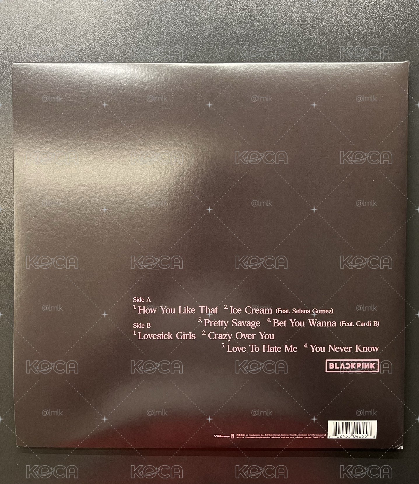 THE ALBUM 黑膠唱片 