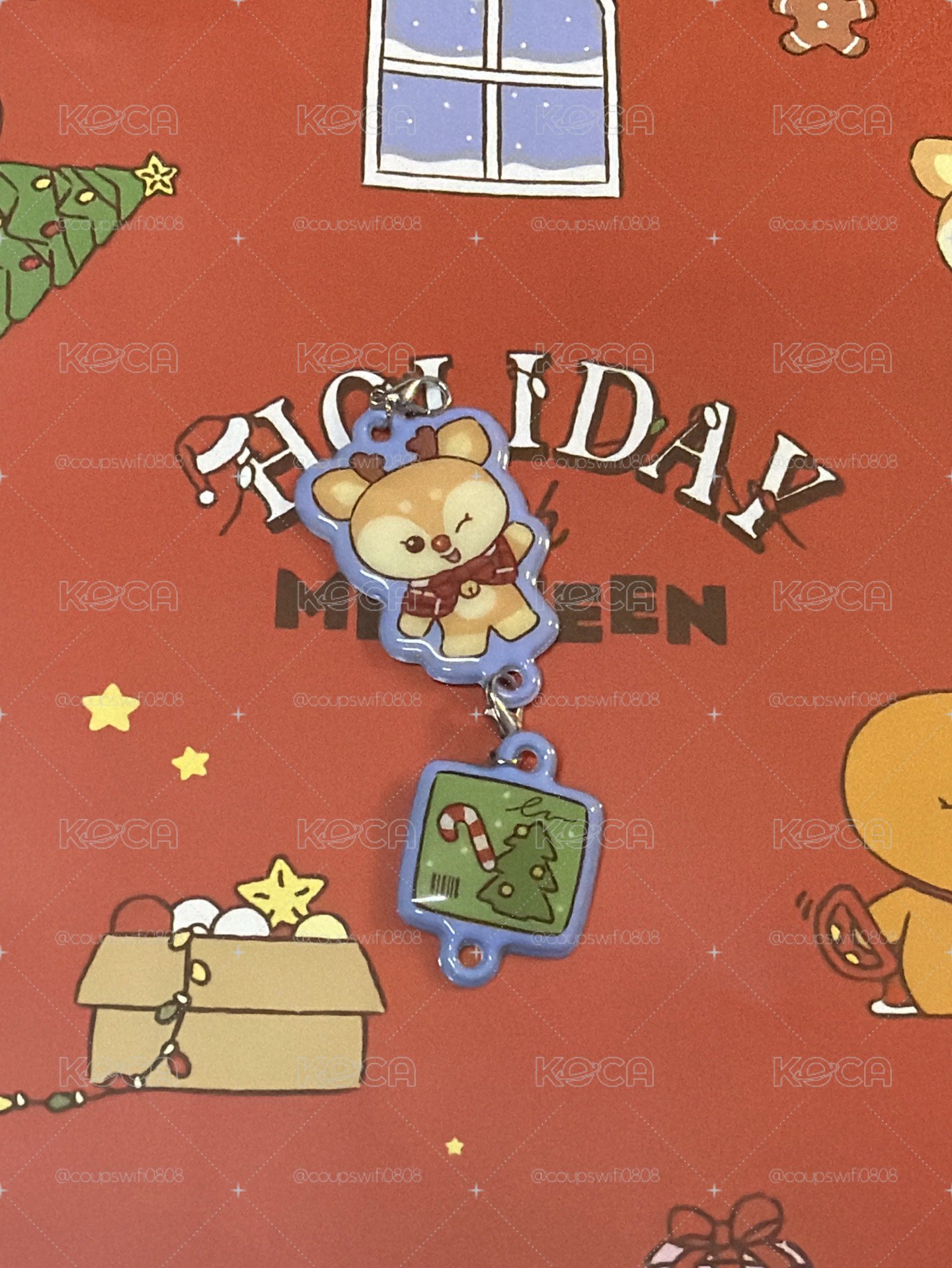聖誕miniteen鑰匙圈吊飾-秀-SHUASUM