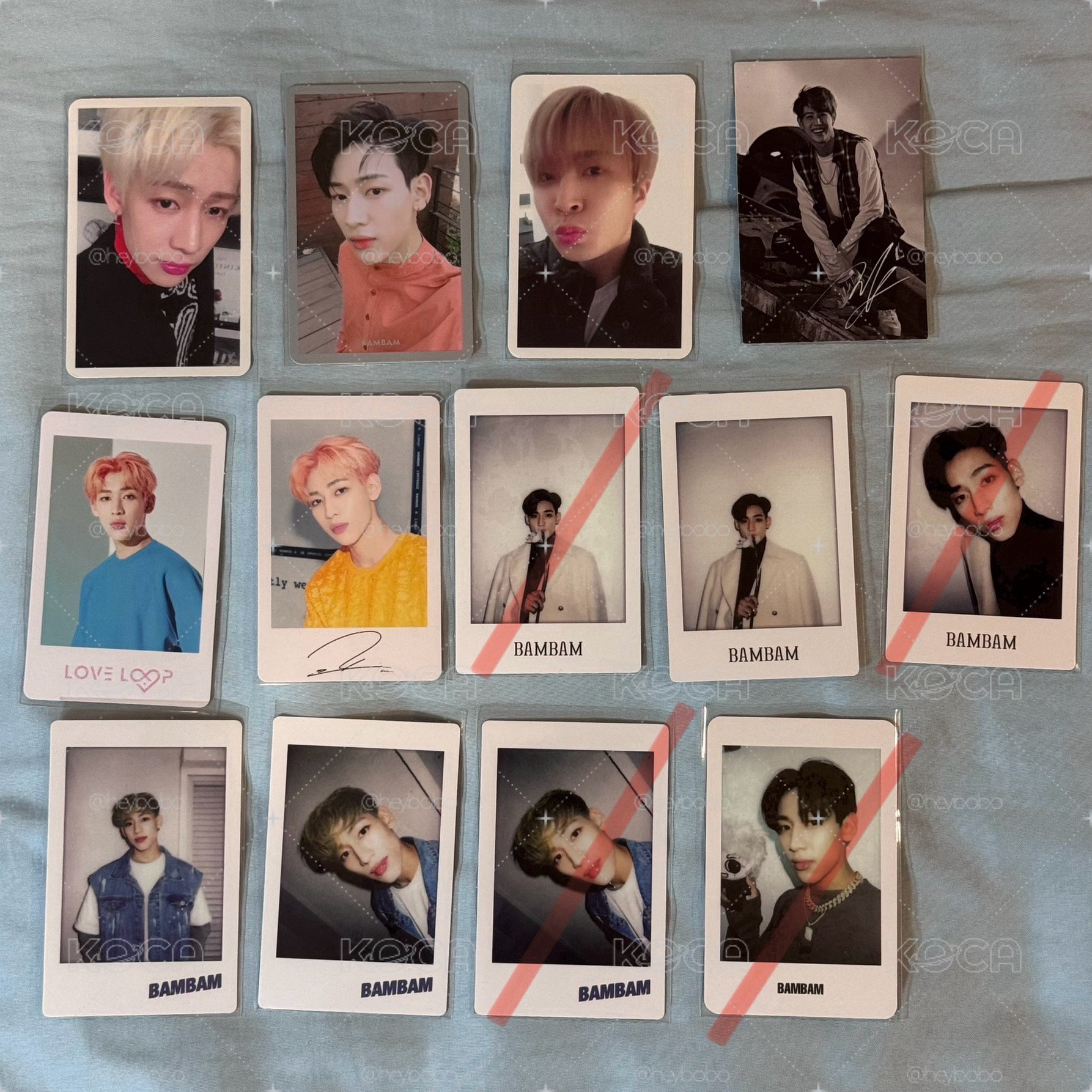 GOT7 BAMBAM 小卡