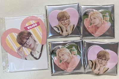 Boynextdoor 現貨 2025 sweet lemonade 咖啡廳 隨機徽章B SUNGHO RIWOO 