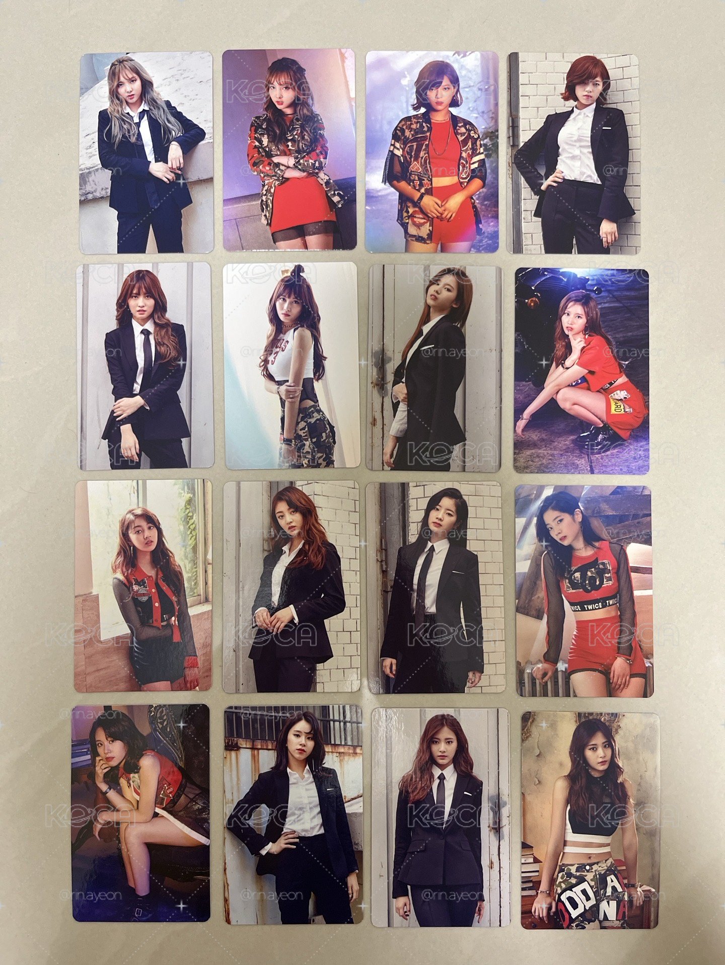 Twice Once begins 鐵盒卡