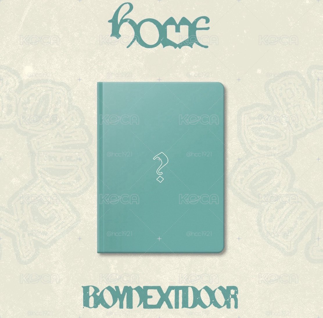 預購BOYNEXTDOOR HOME美通親簽未拆專