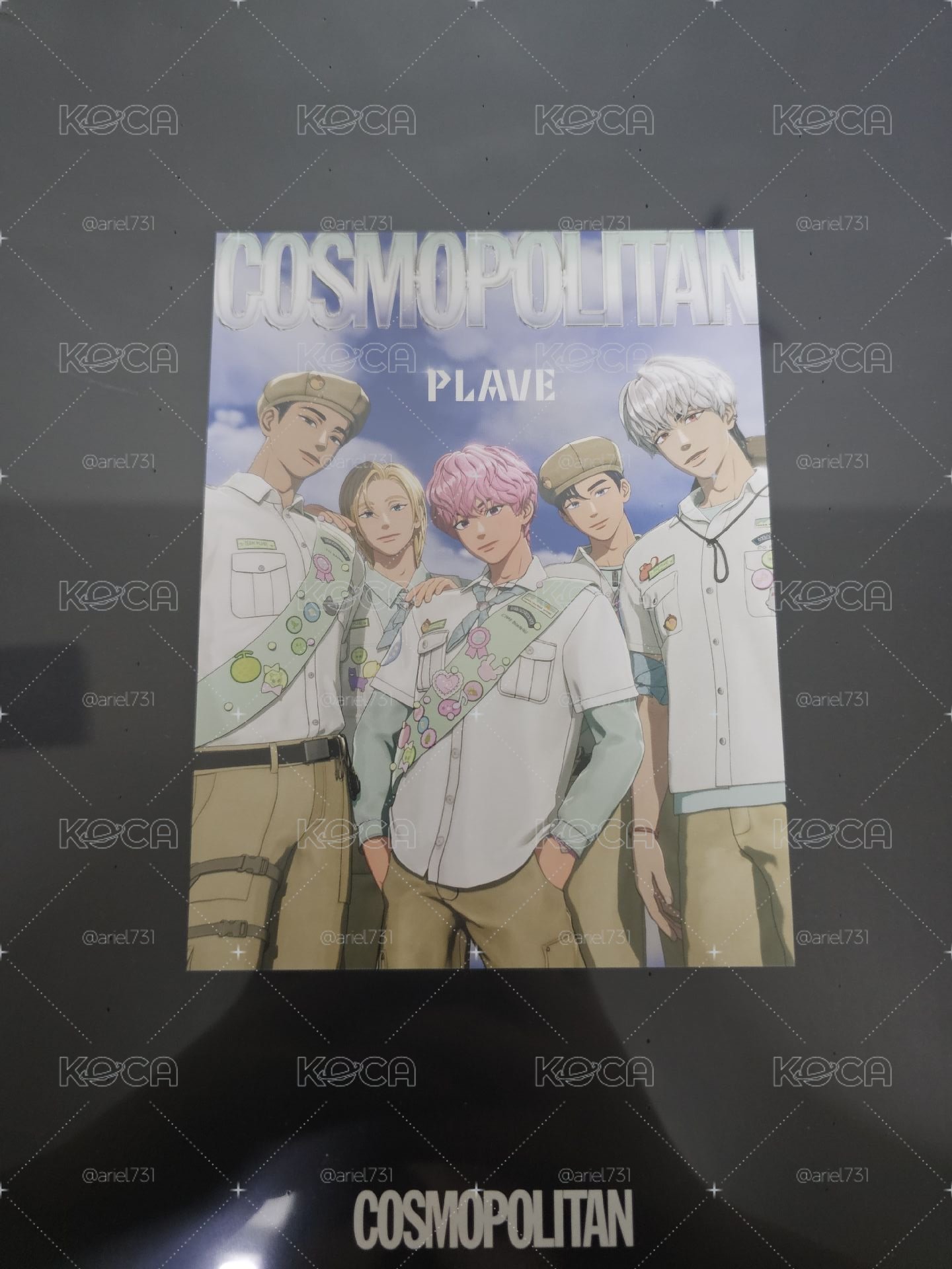 PLAVE COSMOPOLITAN雜誌未拆