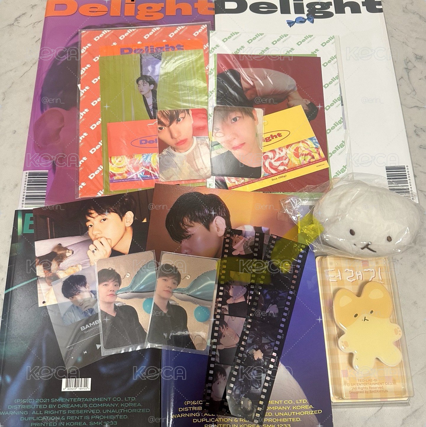 伯賢專輯&TEOLAEGI周邊