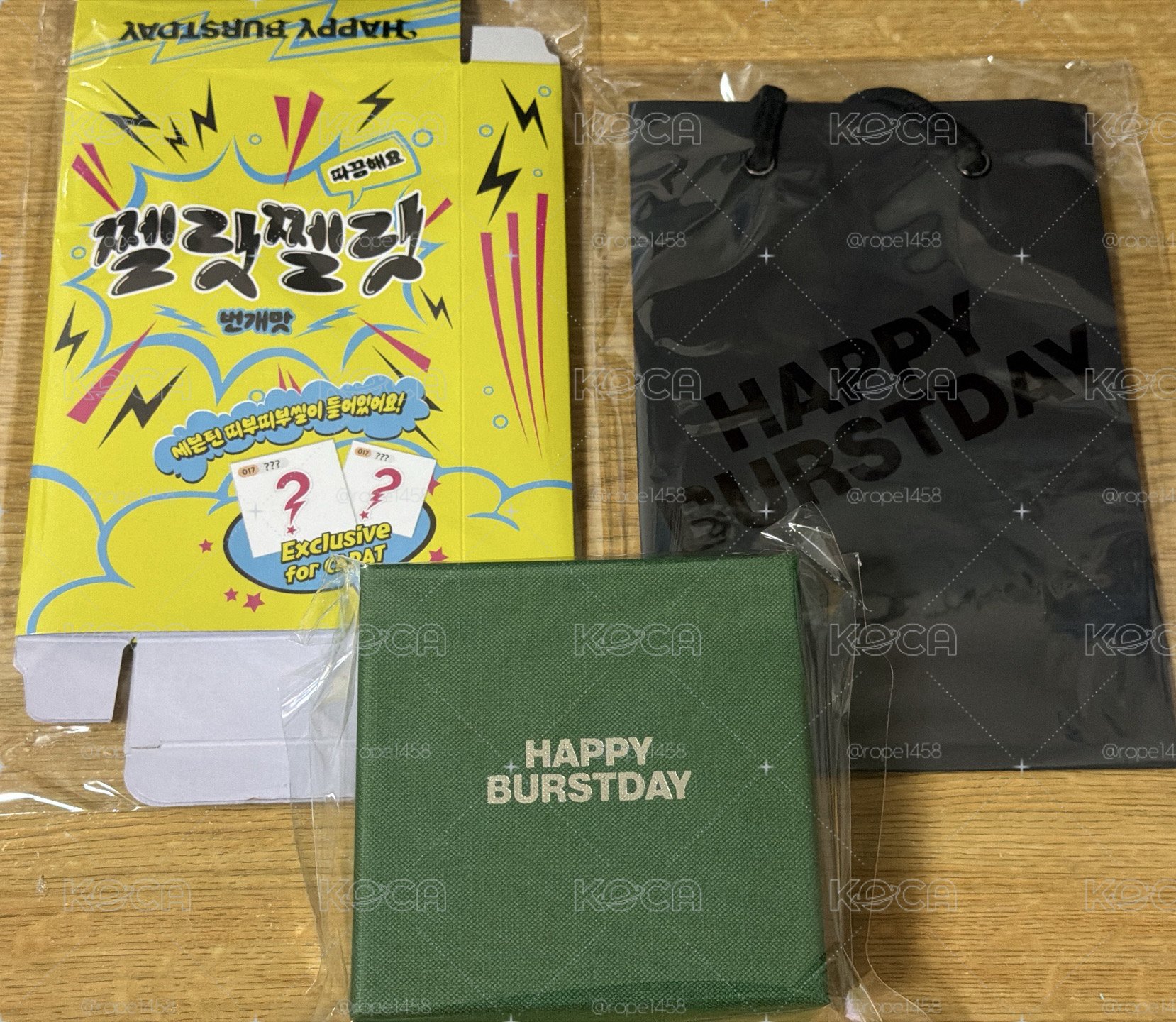 SEVENTEEN 正規五 Happy Burstday 韓國打歌逆應援禮