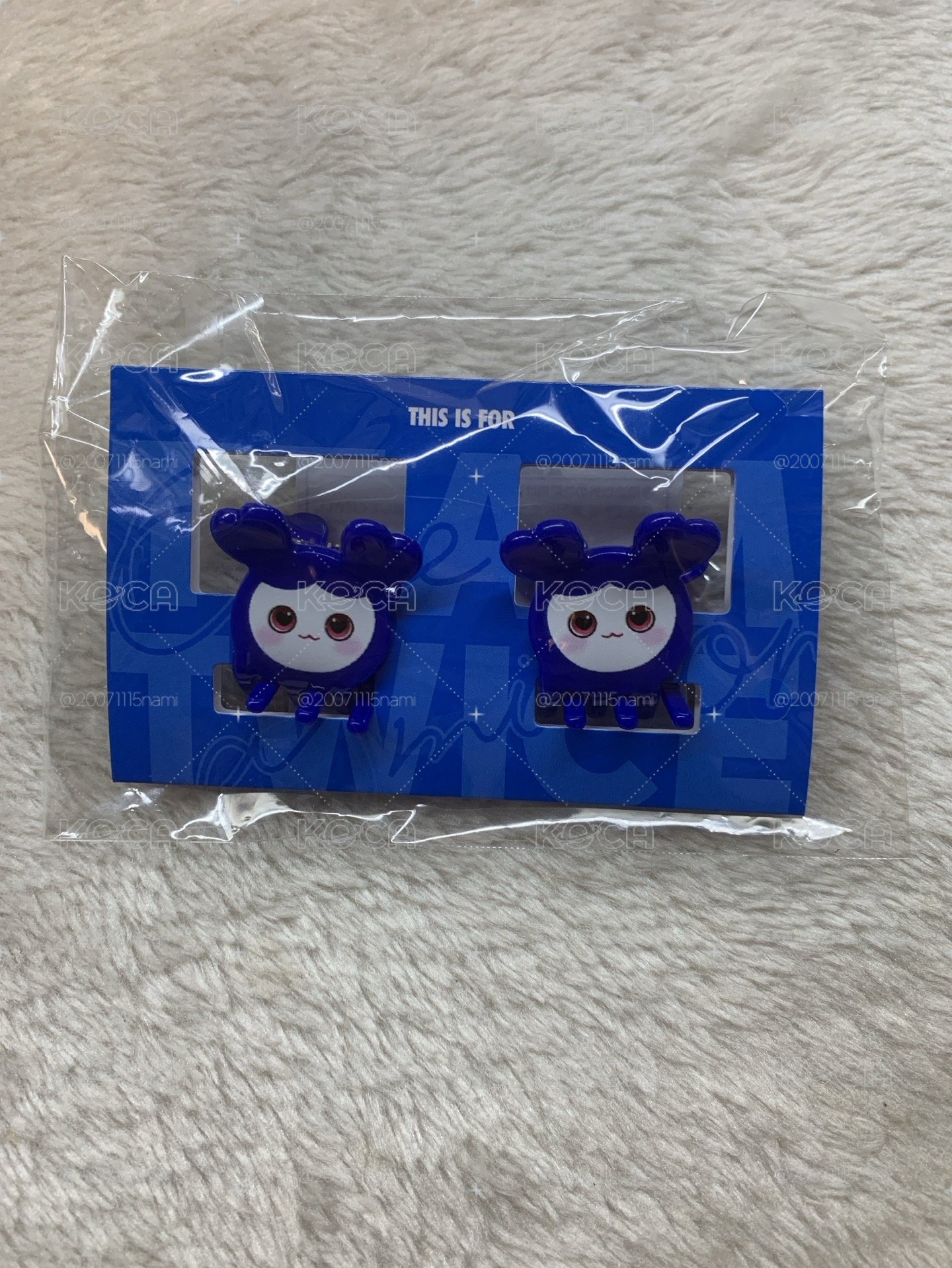 子瑜新國立髮夾