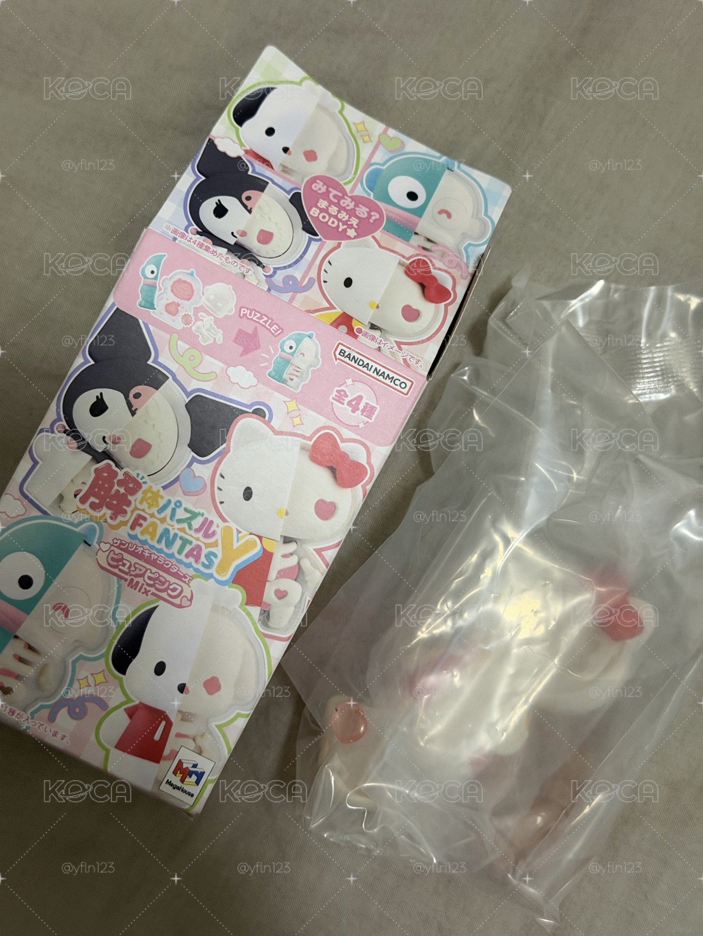 解體fantasy 扭蛋盲盒 解體拼圖盲盒  半解剖公仔 hello kitty