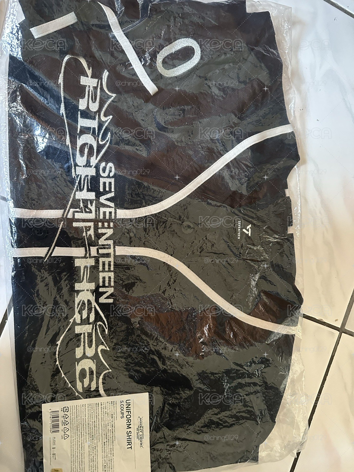 seventeen RH哲球衣