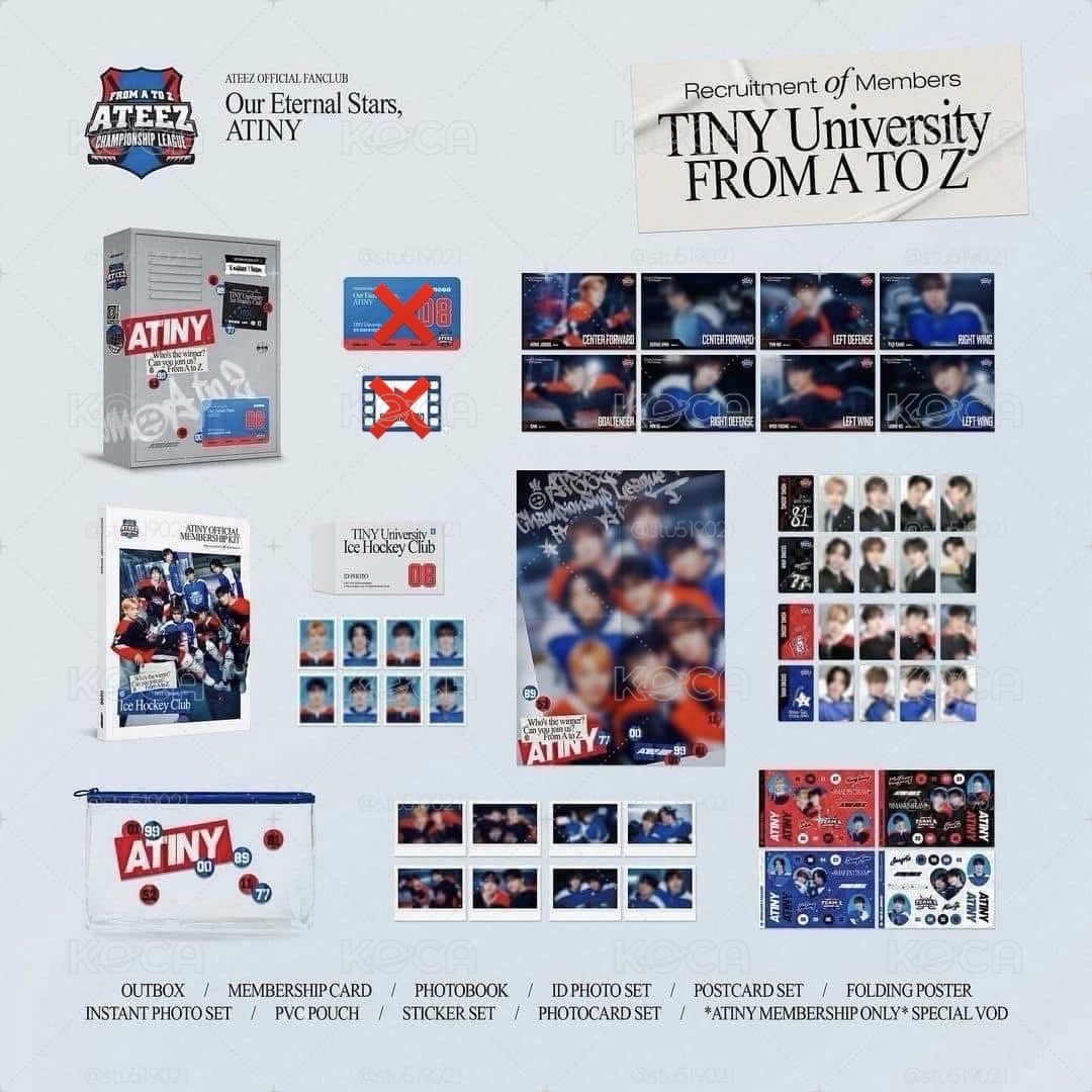 ATEEZ 5期會員禮