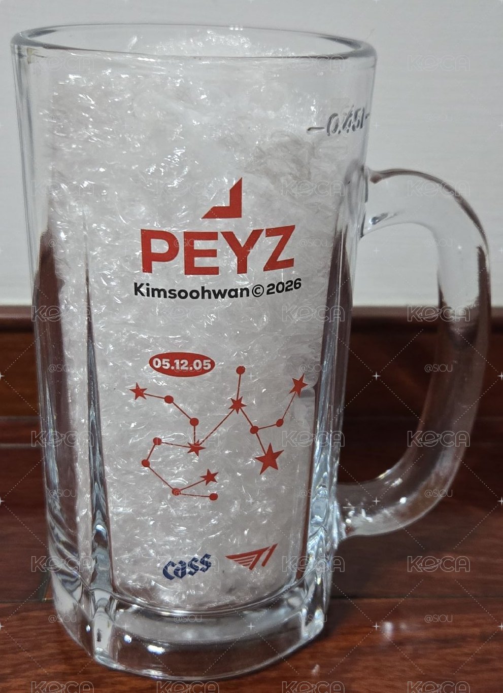 Cass 2.0 Peyz 啤酒杯+貼紙/變化卡