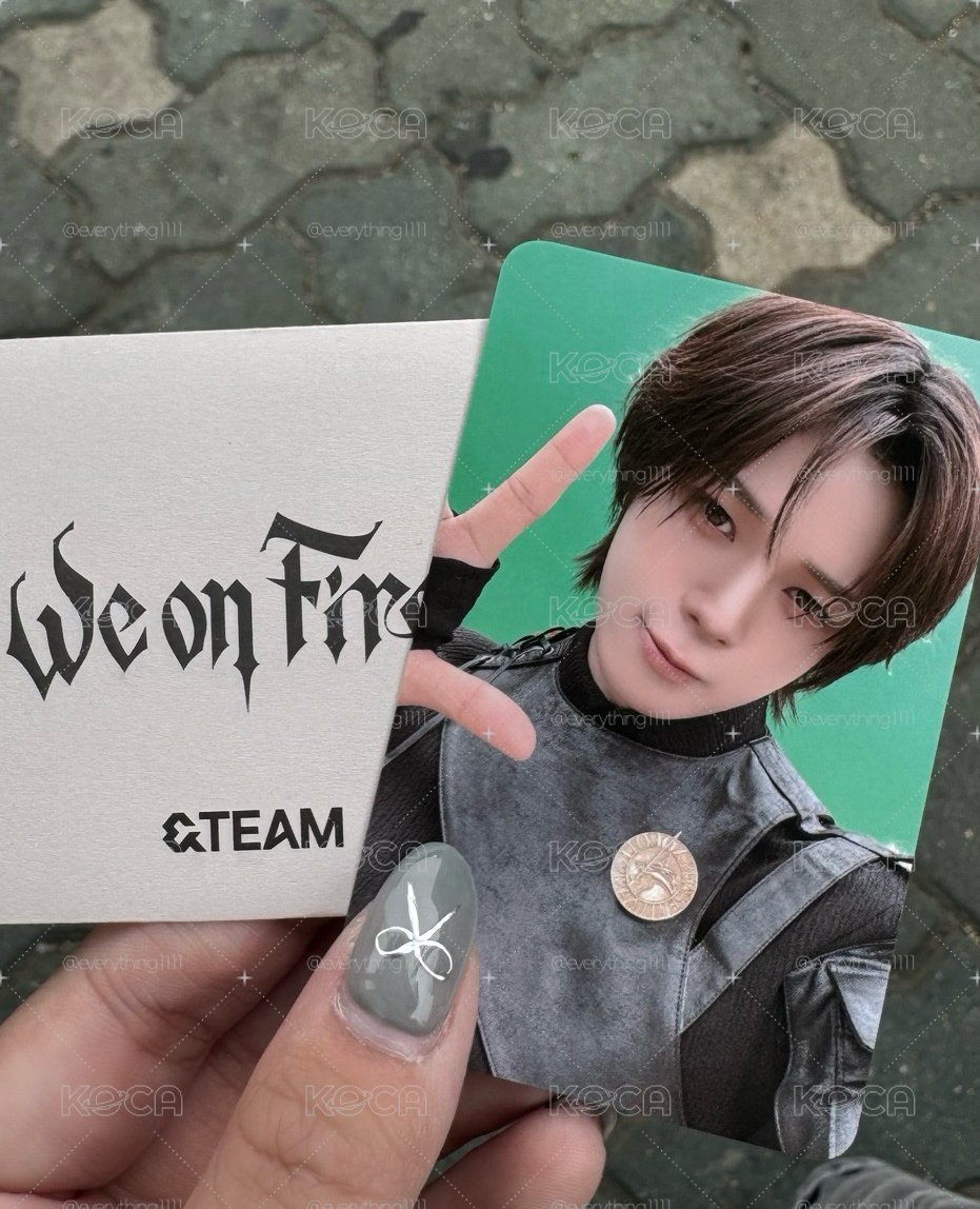We on Fire打歌卡 K