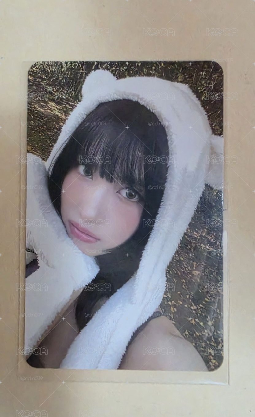 TWICE MOMO 熊帽桃