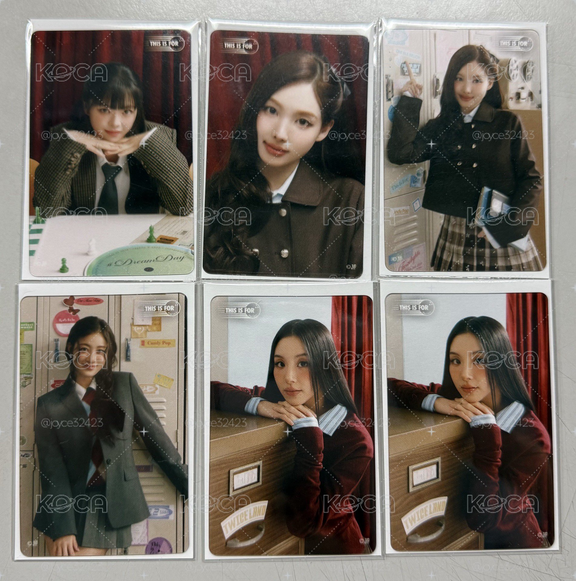 TWICE 新國立 一番賞 透卡