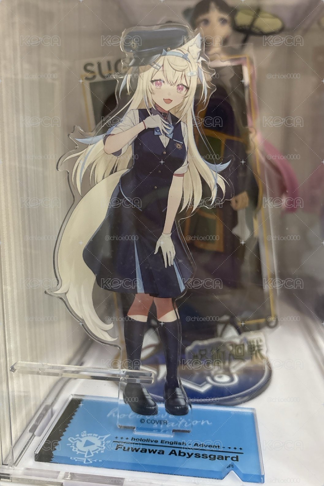 hololive 東京車站立牌