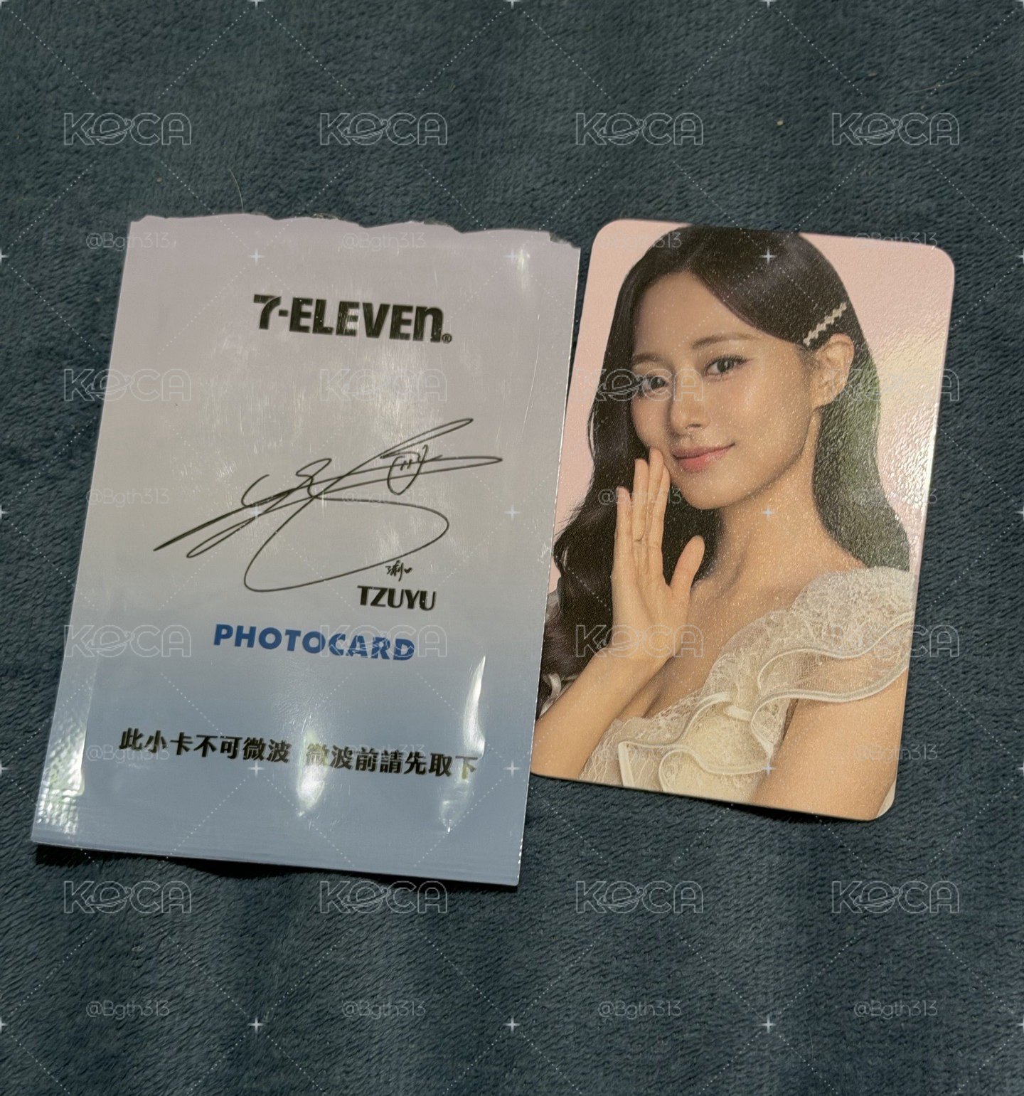 子瑜貌美711小卡