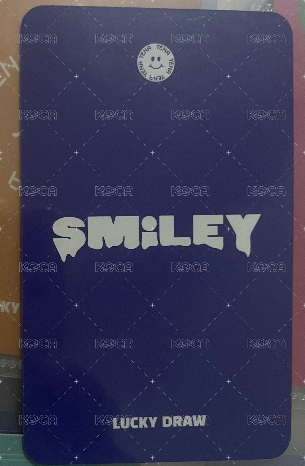 SMiLEY am 幸運卡  背面