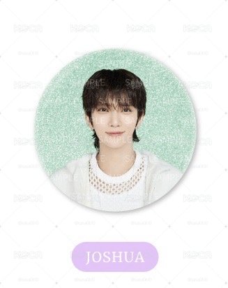 SEVENTEEN YAKUSOKU 徽章 JOSHUA