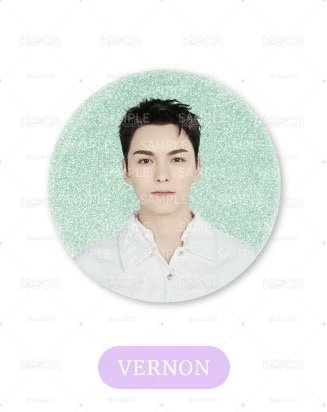 💎SEVENTEEN YAKUSOKU 徽章 VERNON