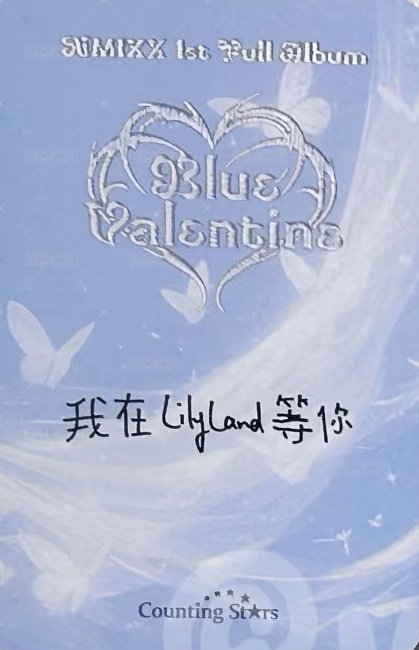 正規一 數星星 線上 1.0 簽售卡 精靈 背面