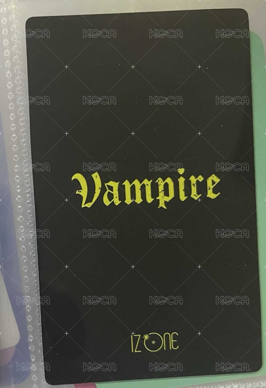 Vampire 026 隨機卡  背面