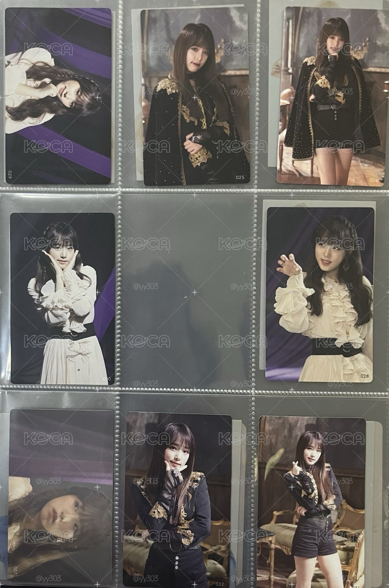 YENA Vampire 隨機卡全套8張