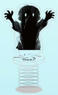2024生日 真正的惡魔 彈簧 立牌 