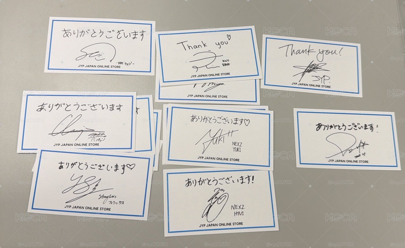 JYP JAPAN 線上滿額感謝卡