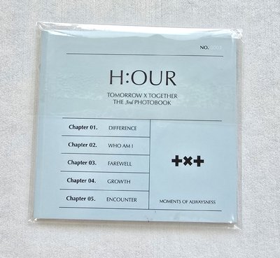 TXT THE 3RD PHOTOBOOK H:OUR 太顯折疊卡