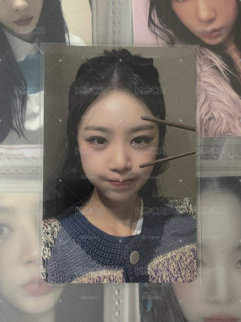 Soojin knpops抽選卡中籤卡