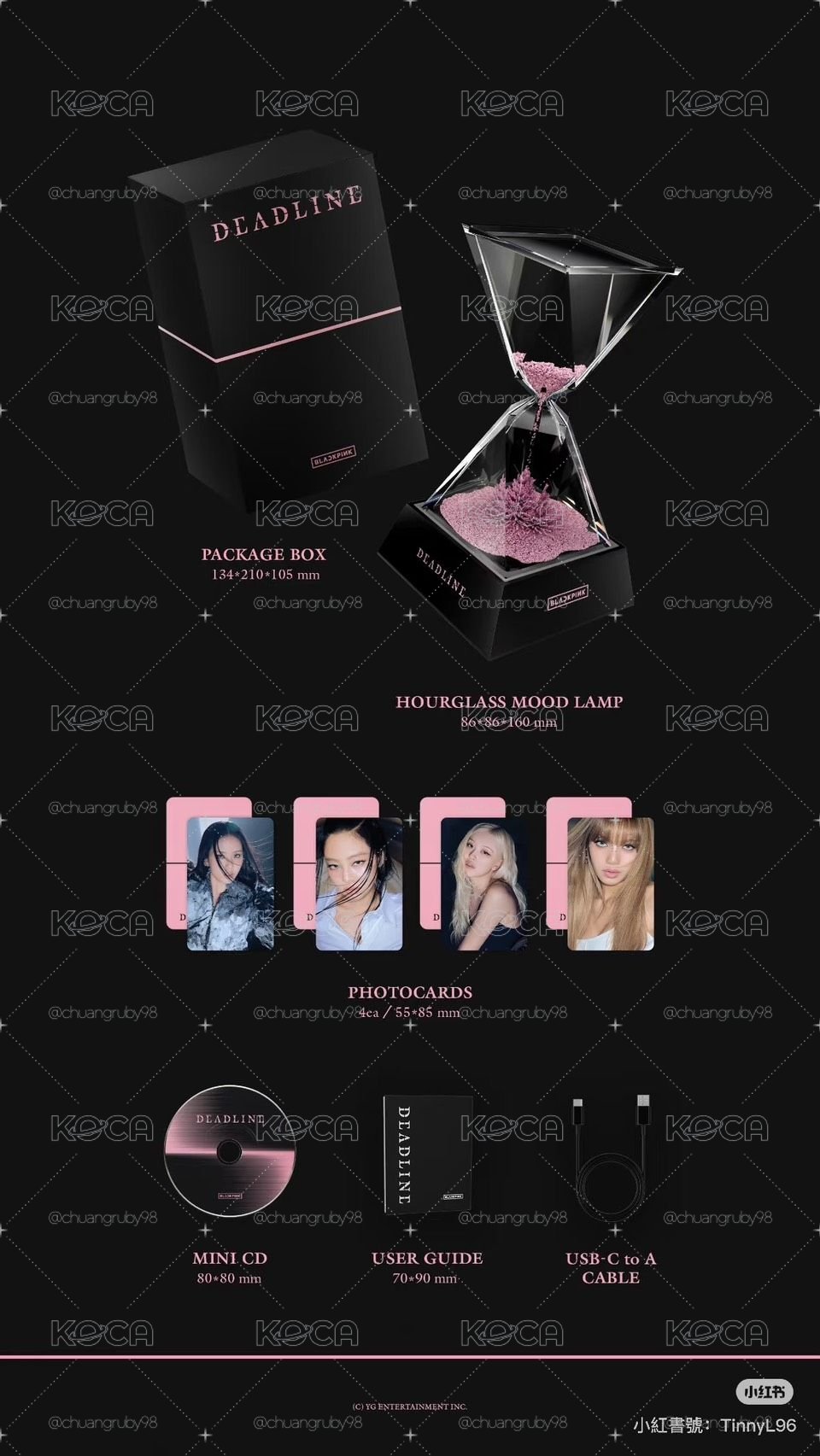 BLACKPINK沙漏專