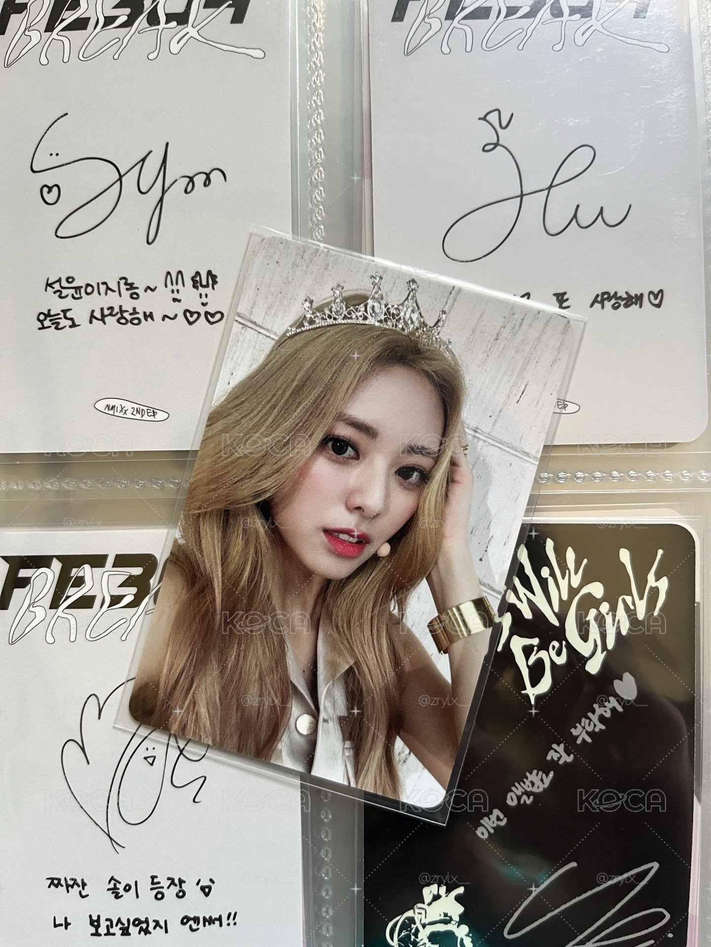 ITZY CHECKMATE wm2.0娜
