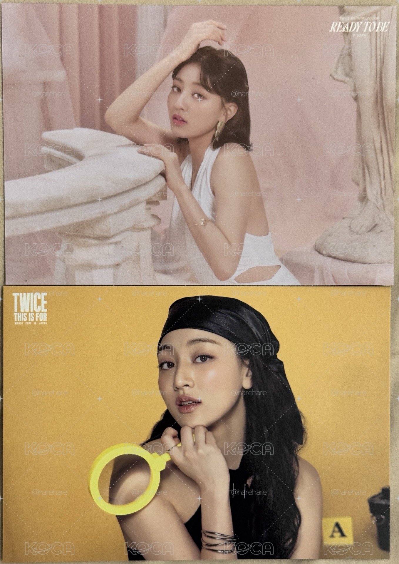 志效 寫真大卡2張