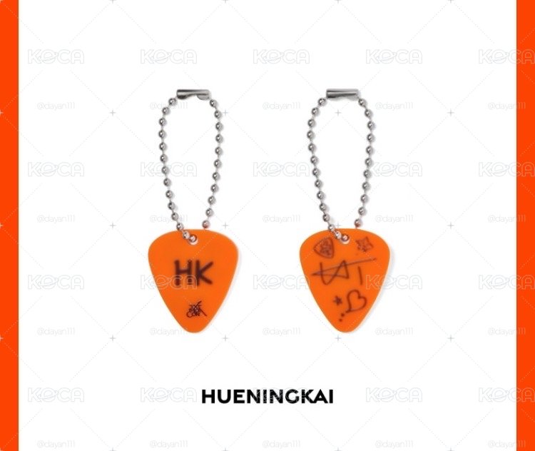 TXT[MOA CON ]GUITAR PICK  Lucky Draw 撥片