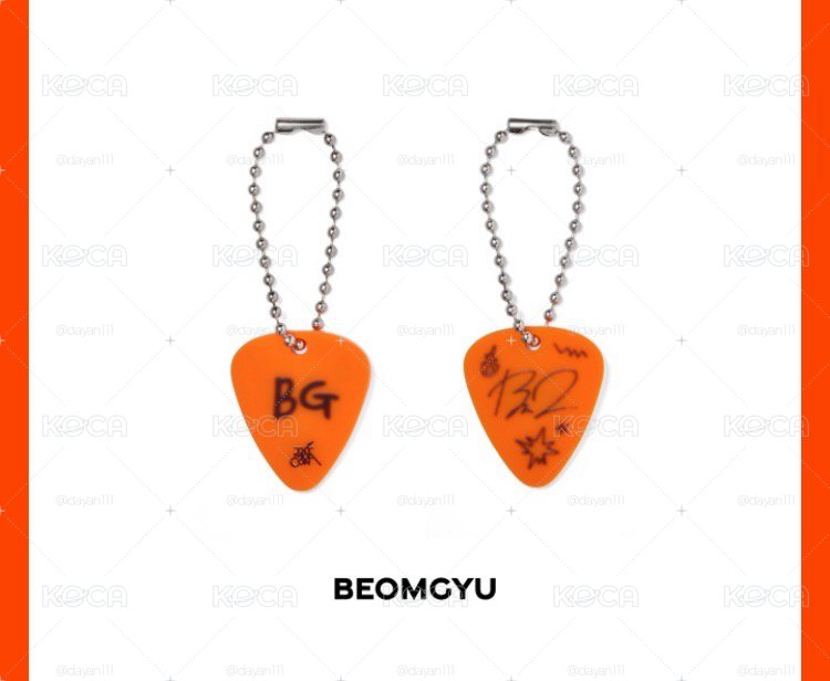 TXT[MOA CON ]GUITAR PICK  Lucky Draw 撥片