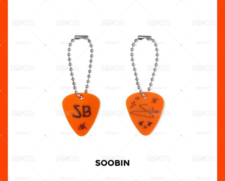 TXT[MOA CON ]GUITAR PICK  Lucky Draw 撥片