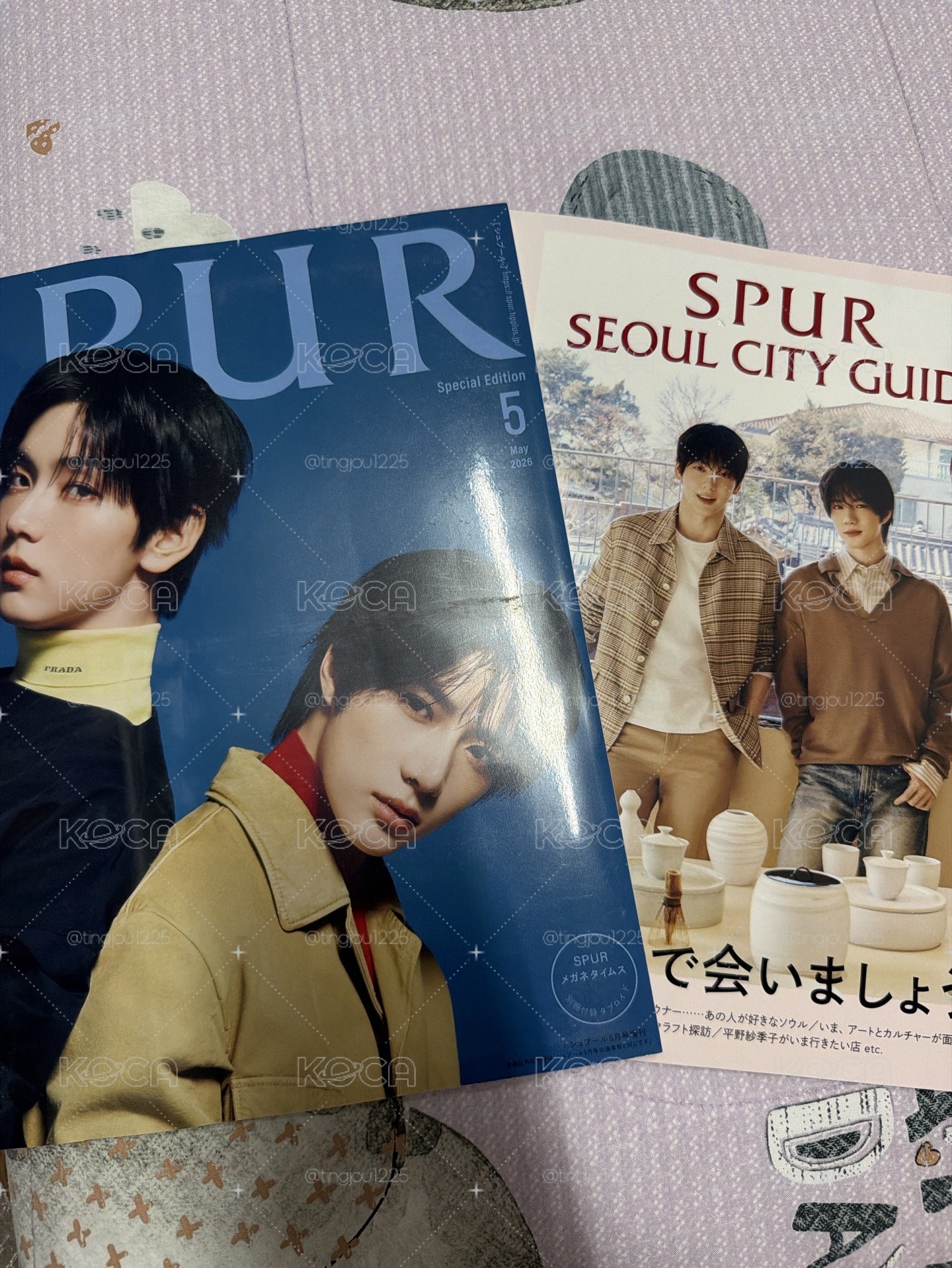 秀彬杋圭SPUR雜誌