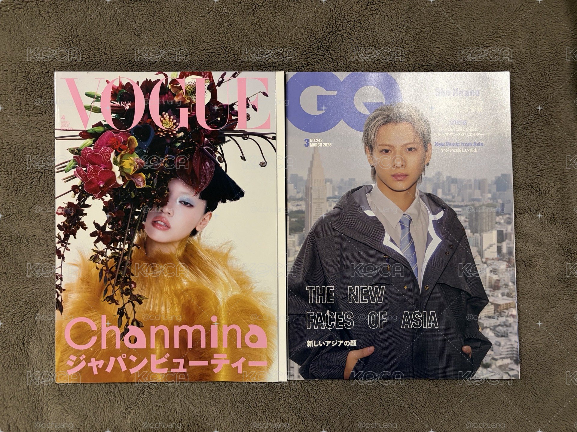 GQ+Vogue(現貨）
