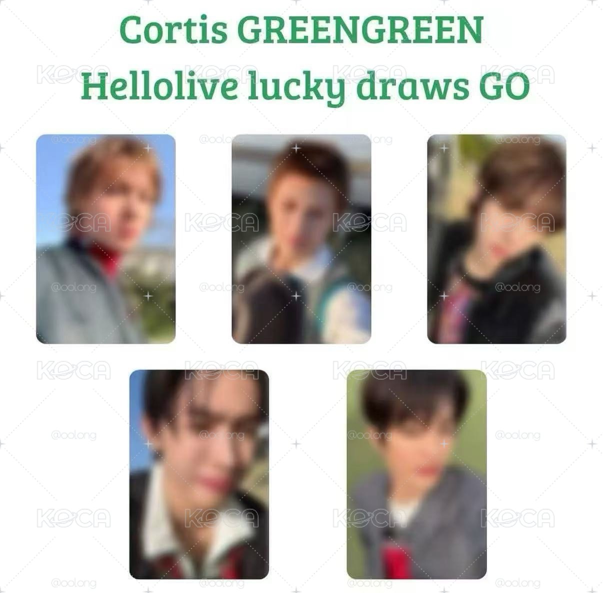 HL幸運卡一套