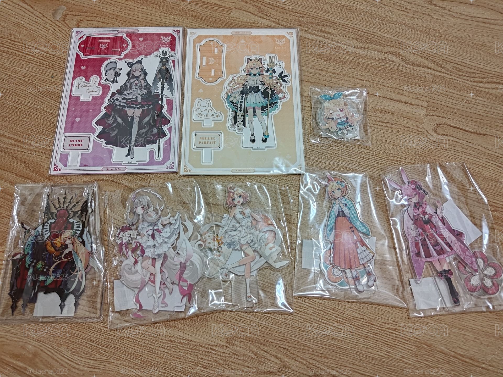 NIJISANJI EN 女子組 壓克力立牌
