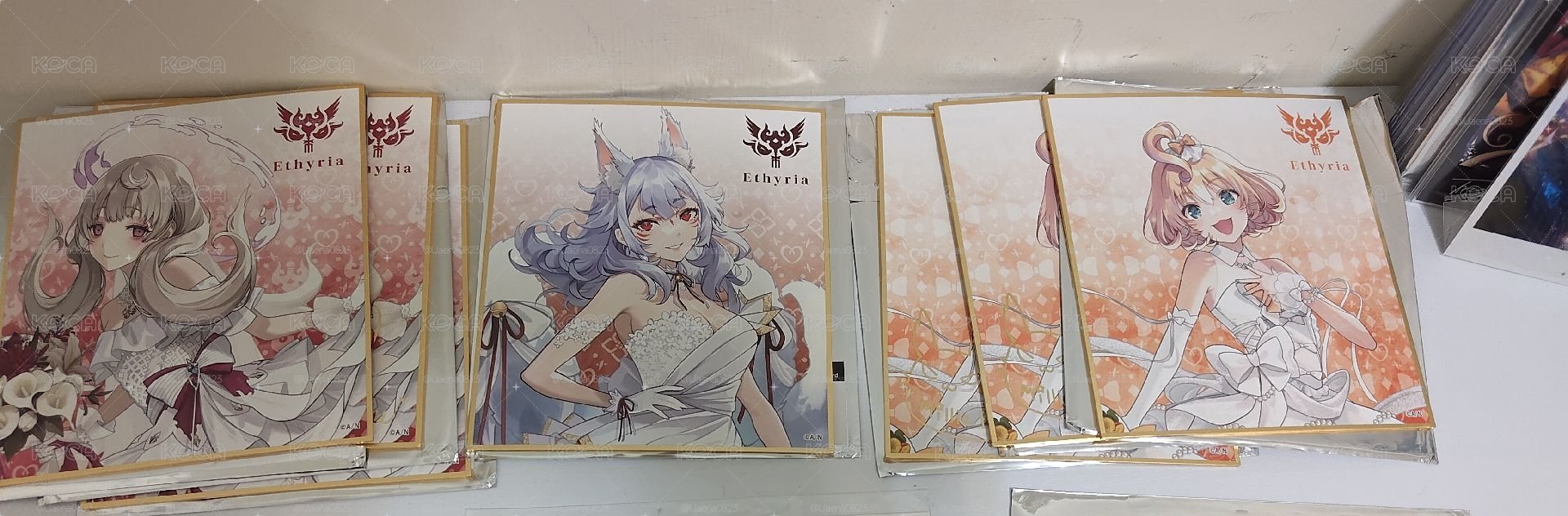 NIJISANJI EN 三期一周年色紙