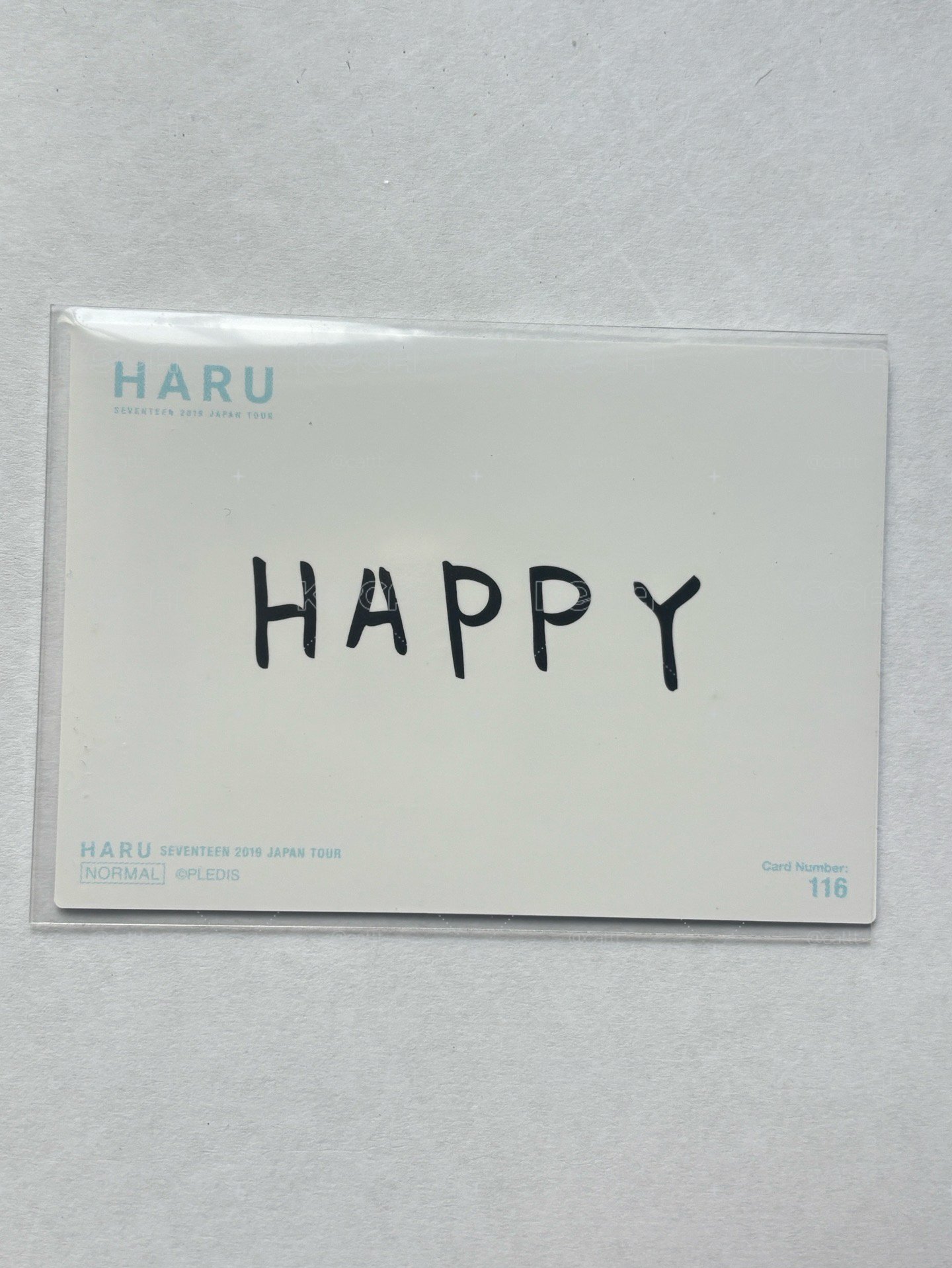 HARU可愛金髮自拍（日卡）