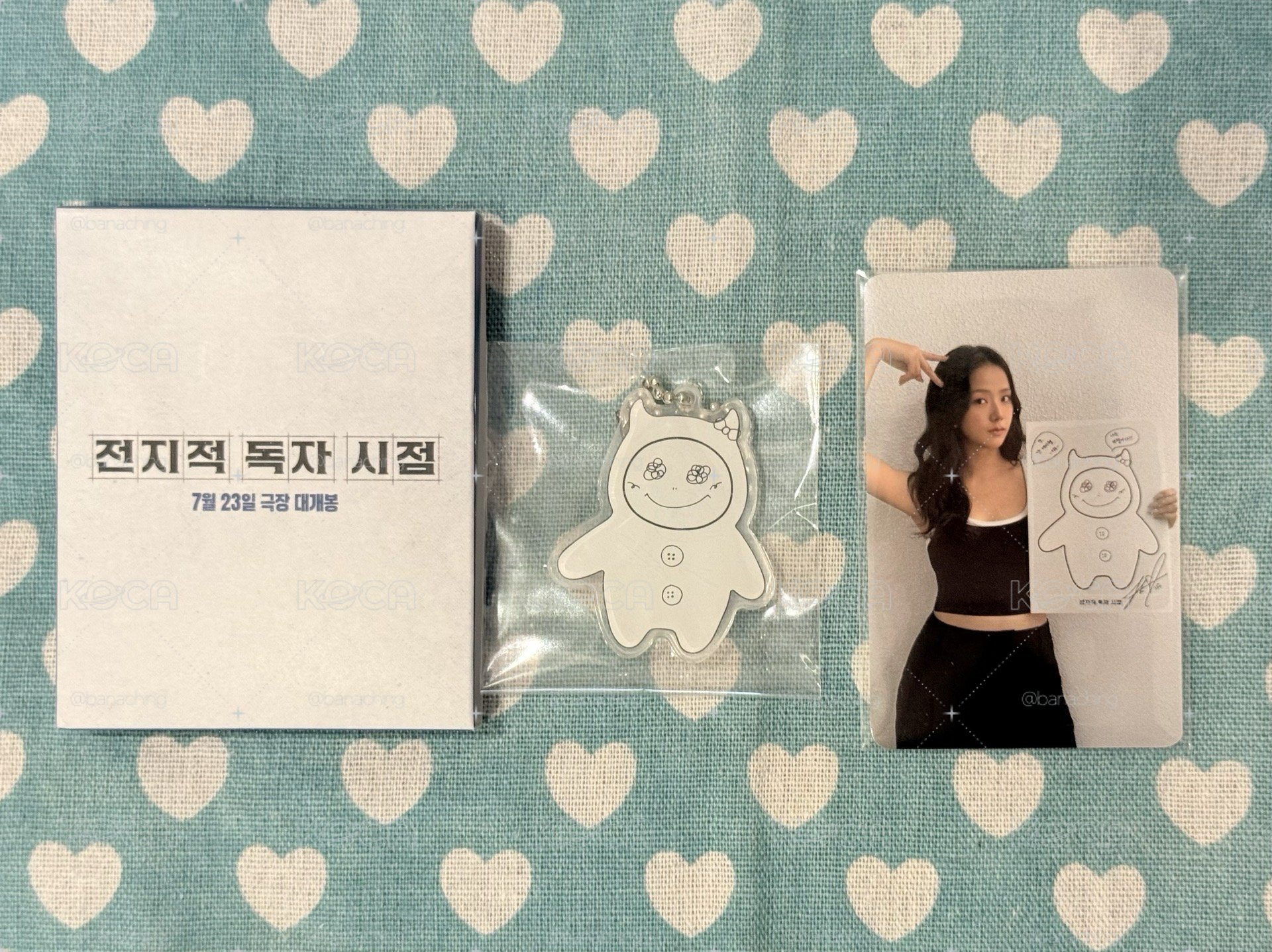 Jisoo 全知讀者視角 電影特映會 小卡