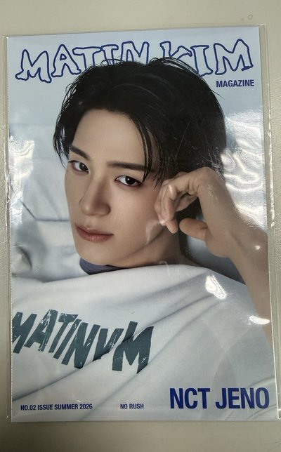 MARTIN KIM x NCT JENO明信片貼紙組