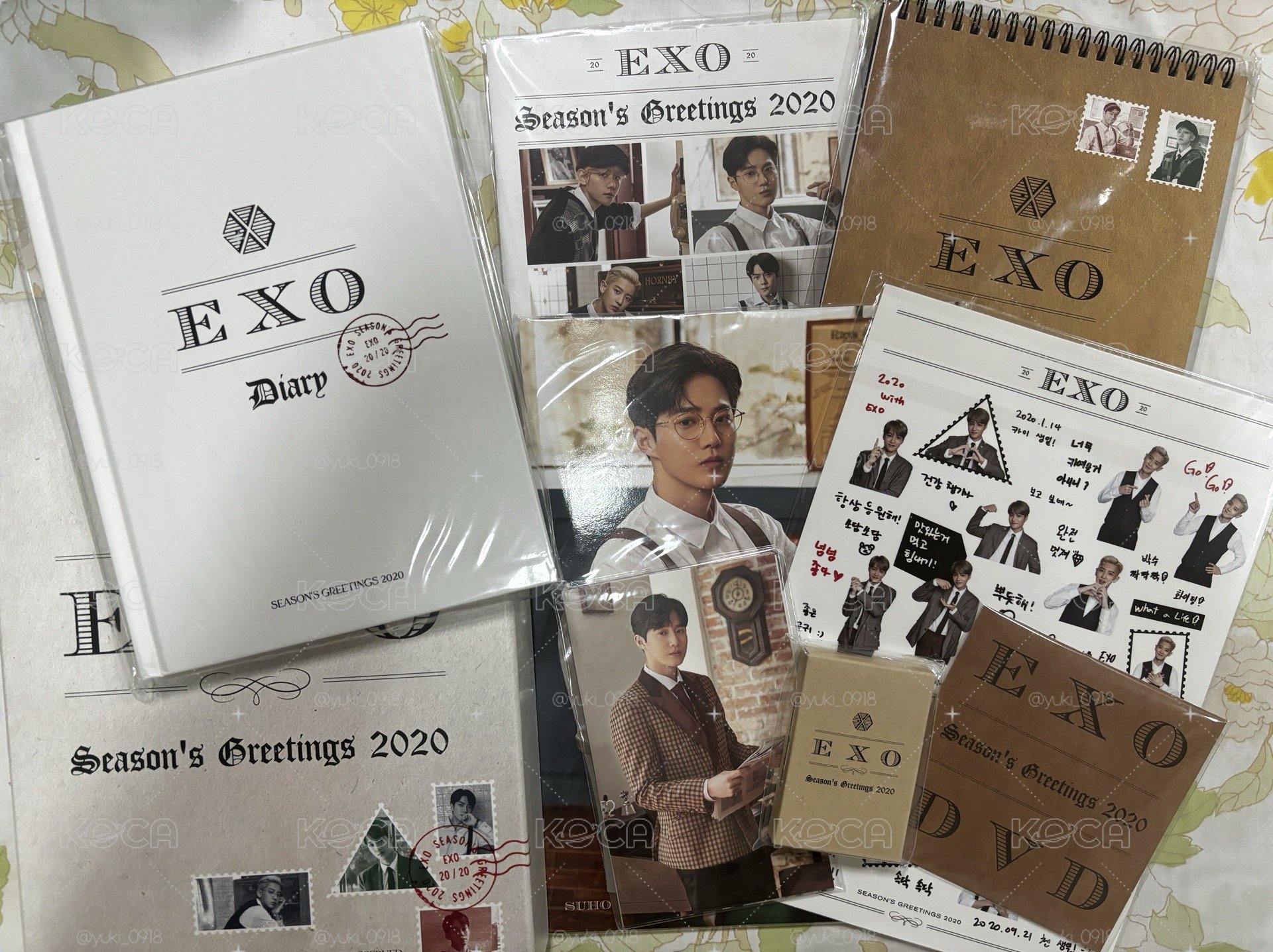 EXO 2020台曆