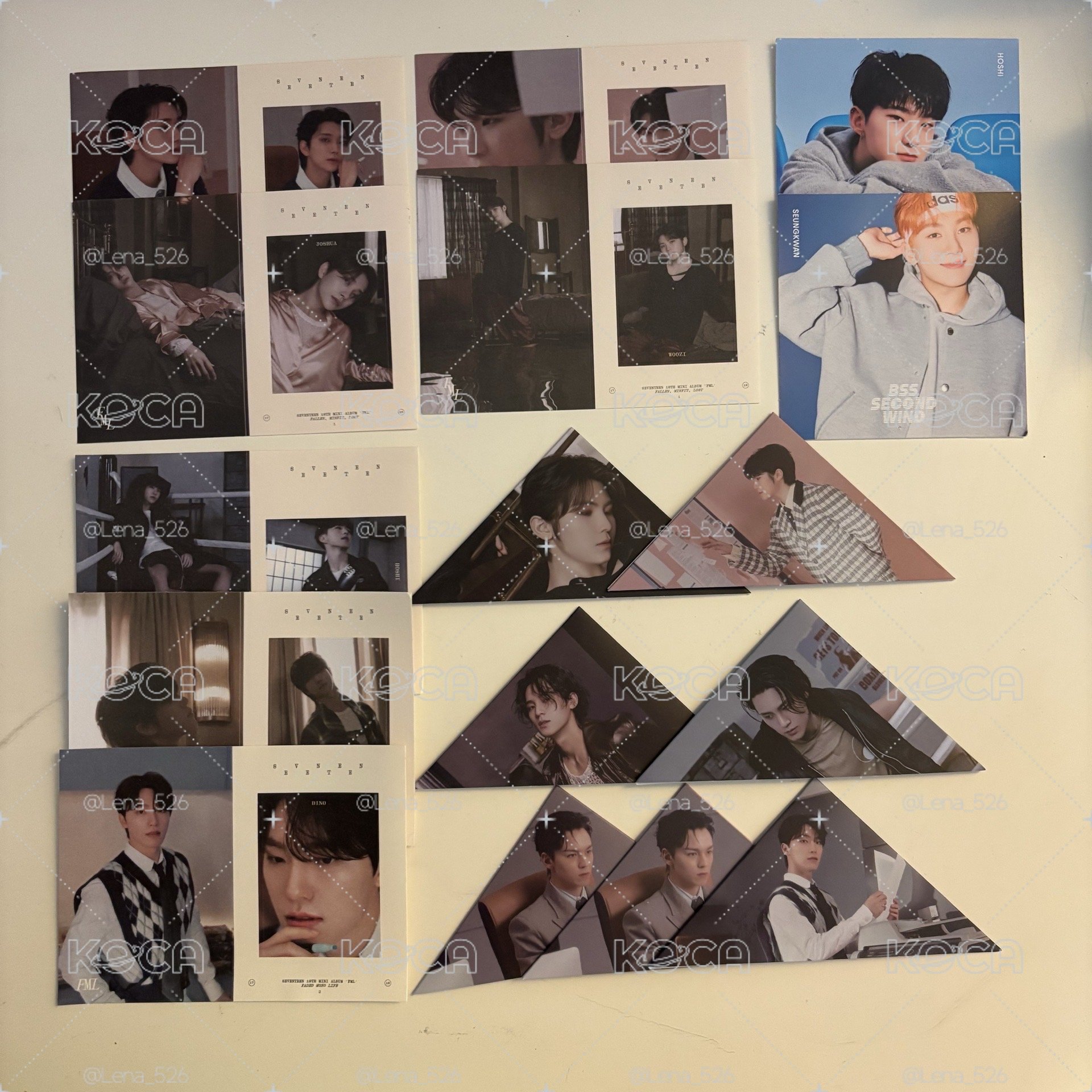 SEVENTEEN 大卡/貼紙/小海報SET