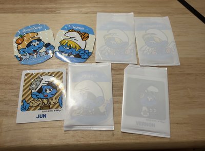 藍色小精靈貼紙