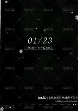 氣球暖暖星 西園無事 拍立得  背面