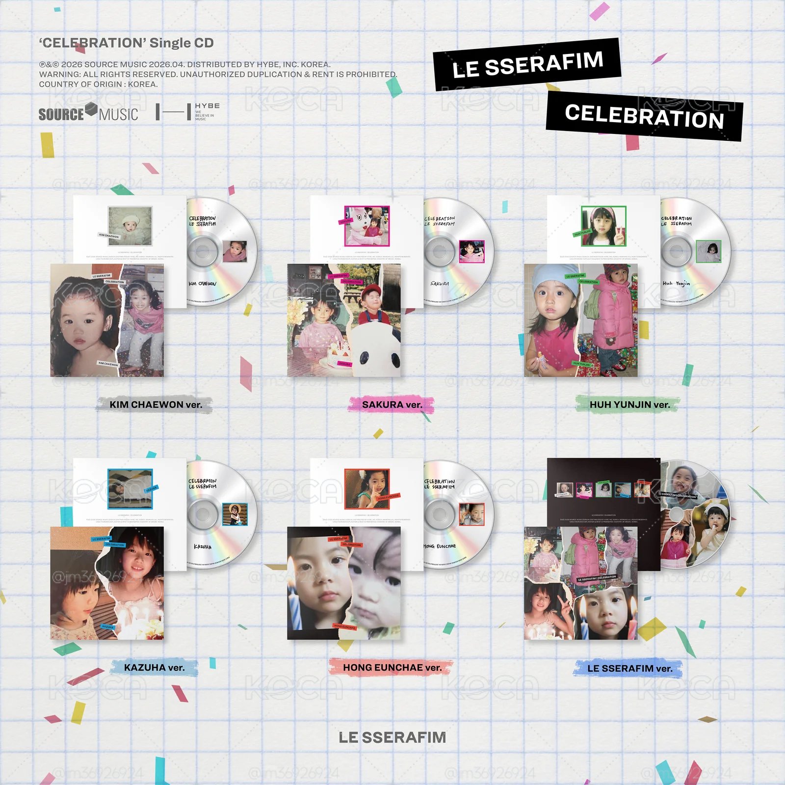 美通 celebrate 單曲 CD 一套6張